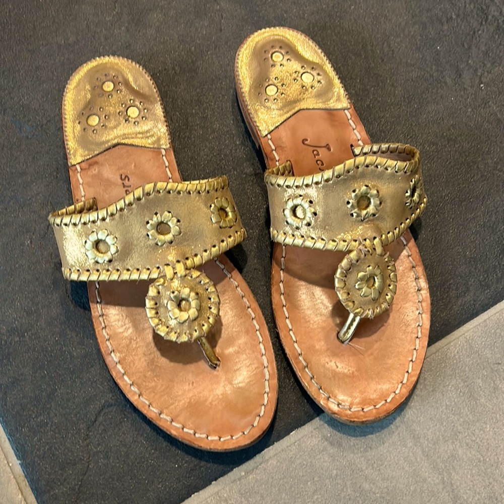 Jack Rogers flip flops